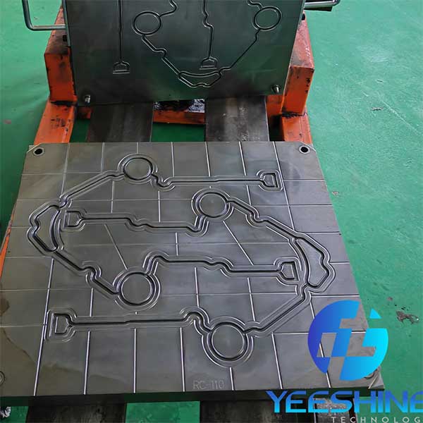 rubber gasket compression molding Formpressen von Gummidichtungen