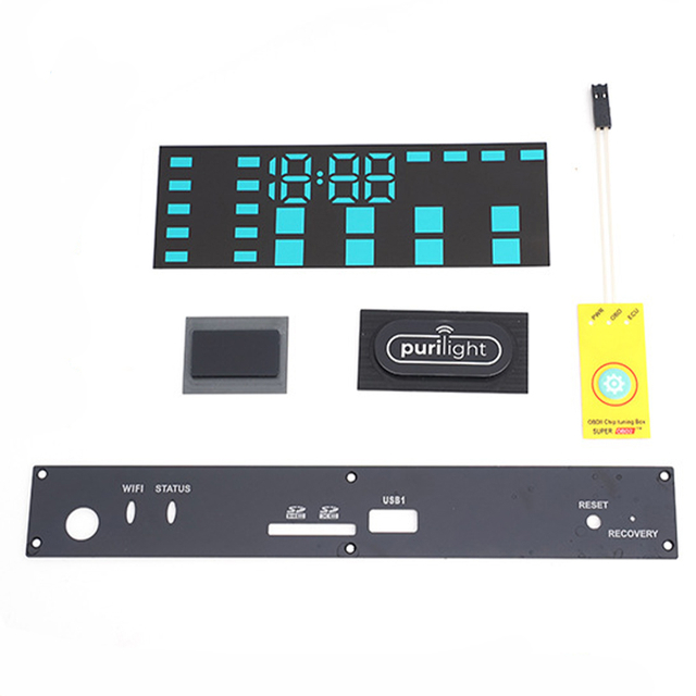 China Membrane Electronics PET-Grafik-Overlay