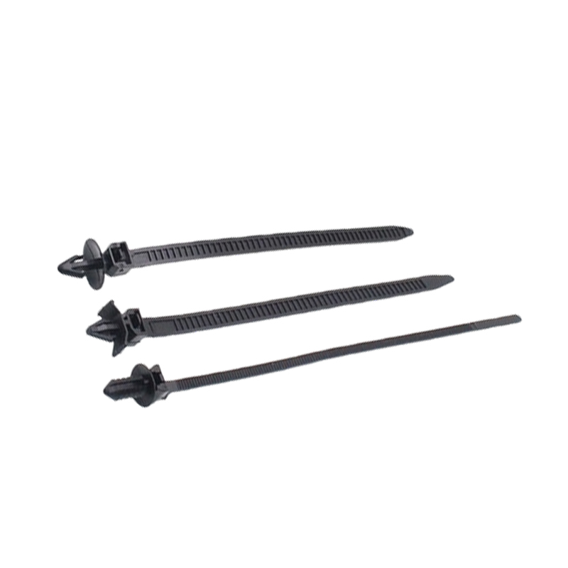 Fir Tree Push-Mount-Kabelbinderklammer Spritzguss-Automobilteile